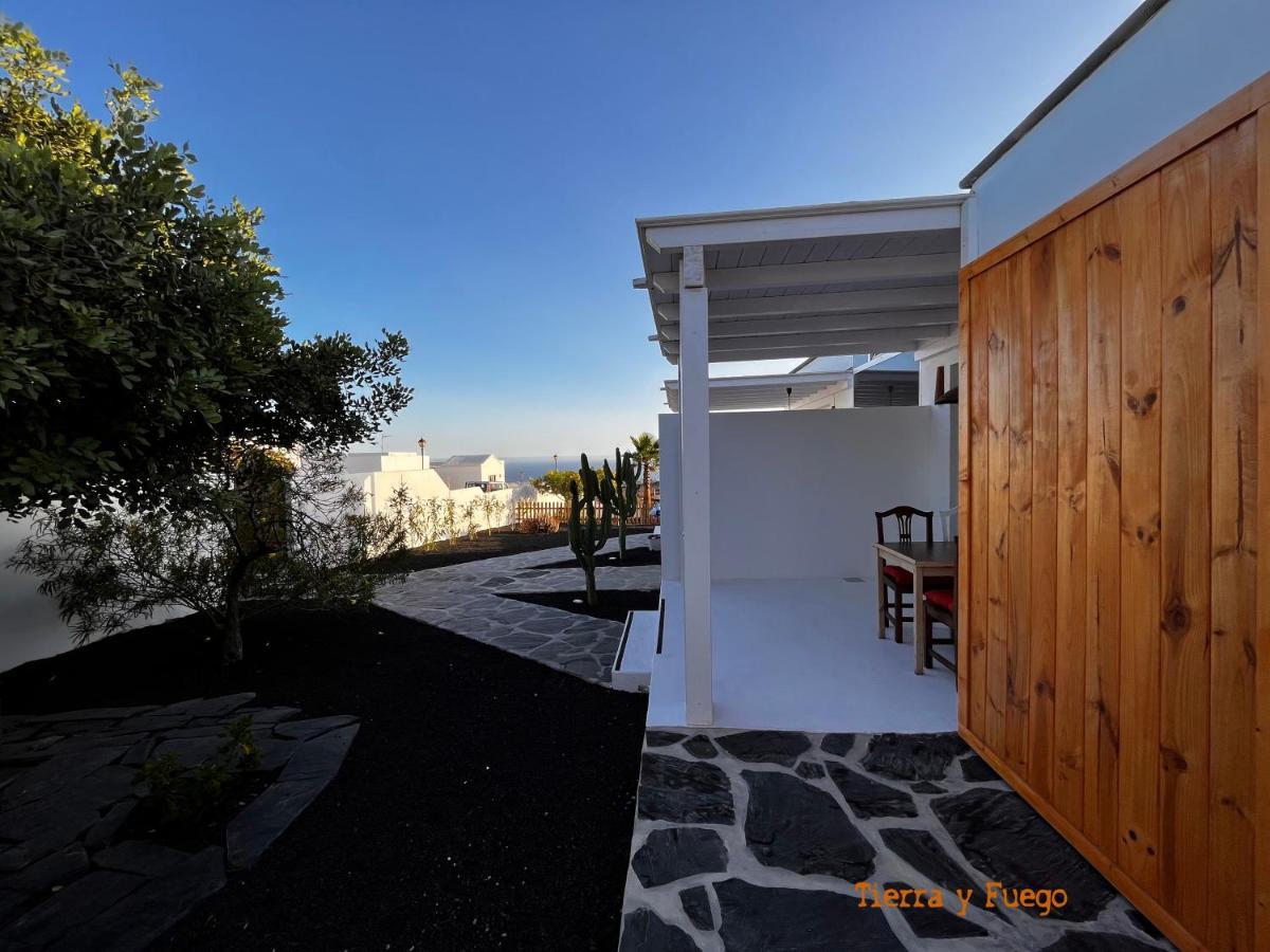 Casa Tie' Lanzarote Vista Mar - Piscina Relax - Adults Only Daire Tías Dış mekan fotoğraf